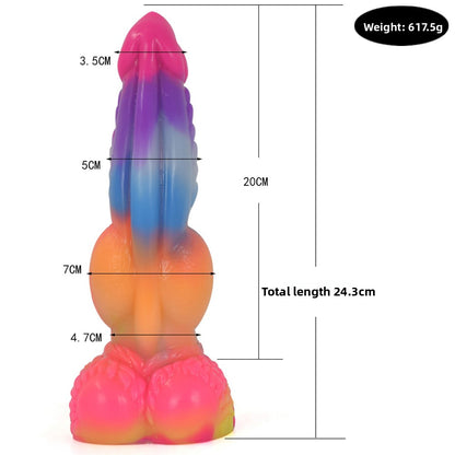 Silicone luminous sex toy