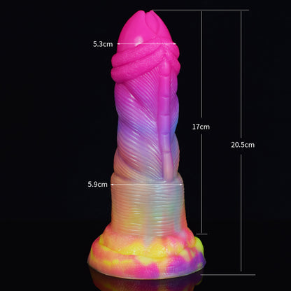 Silicone luminous sex toy