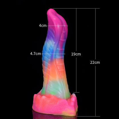 Silicone luminous sex toy