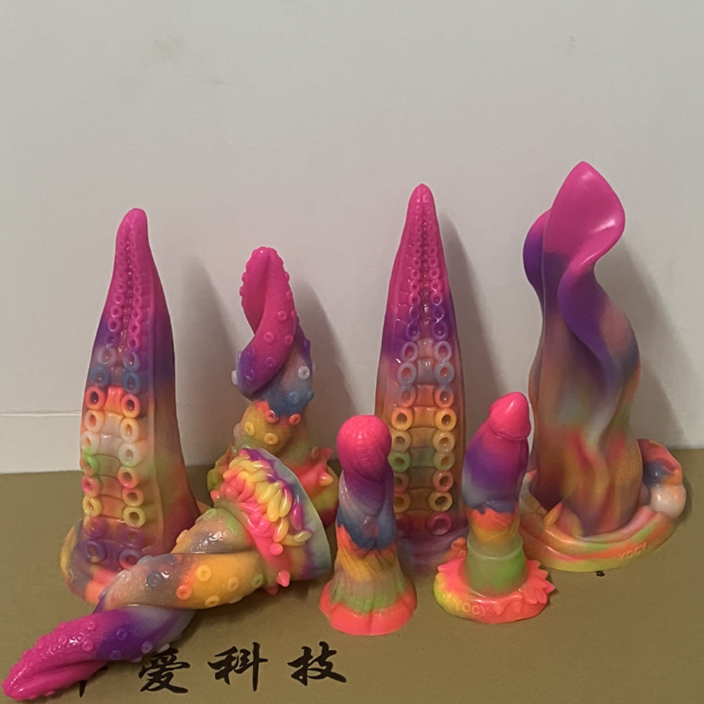 Silicone luminous sex toy