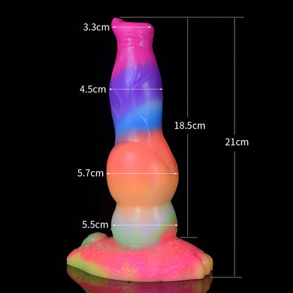 Silicone luminous sex toy