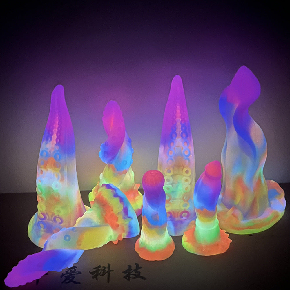 Silicone luminous sex toy