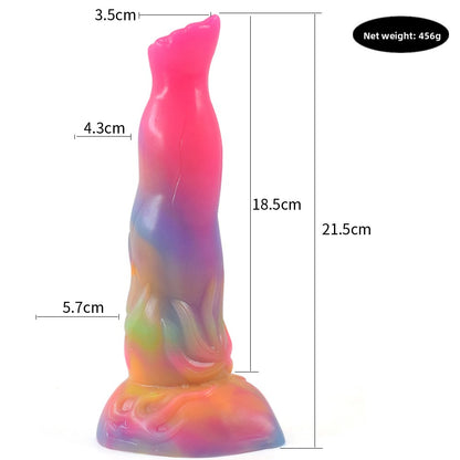 Silicone luminous sex toy