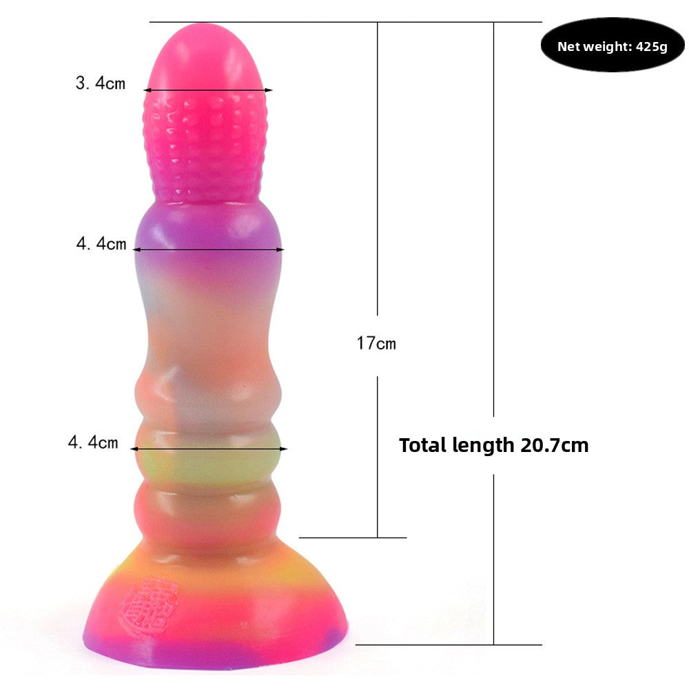 Silicone luminous sex toy