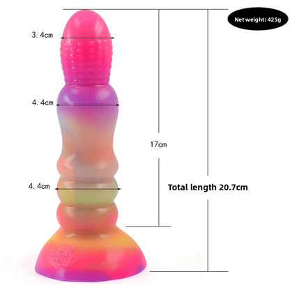 Silicone luminous sex toy