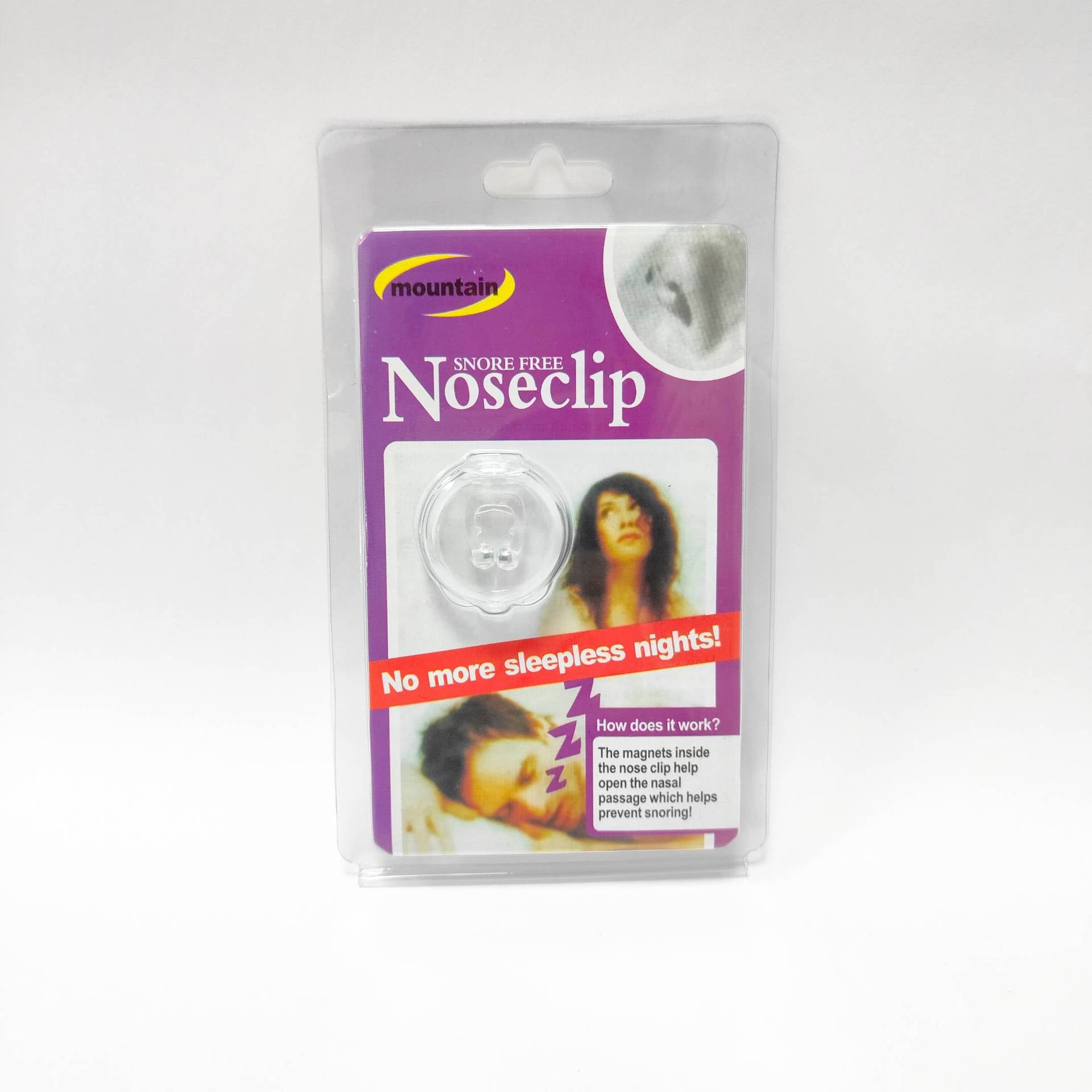 Silicone Magnetic Anti-Snoring Device