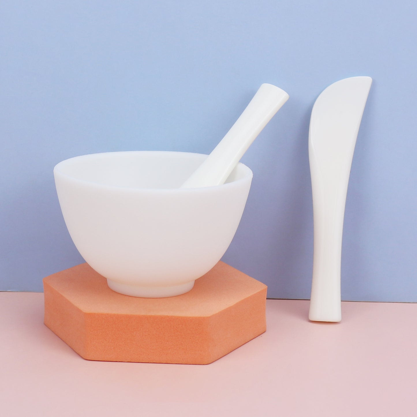 Silicone Mask Mixing Bowl and Spatula Set