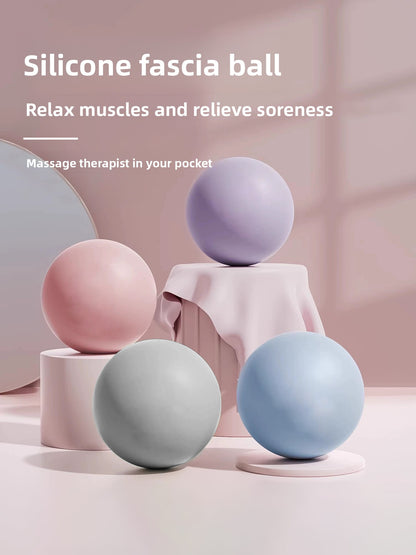 Silicone Massage Ball for Yoga and Fitness