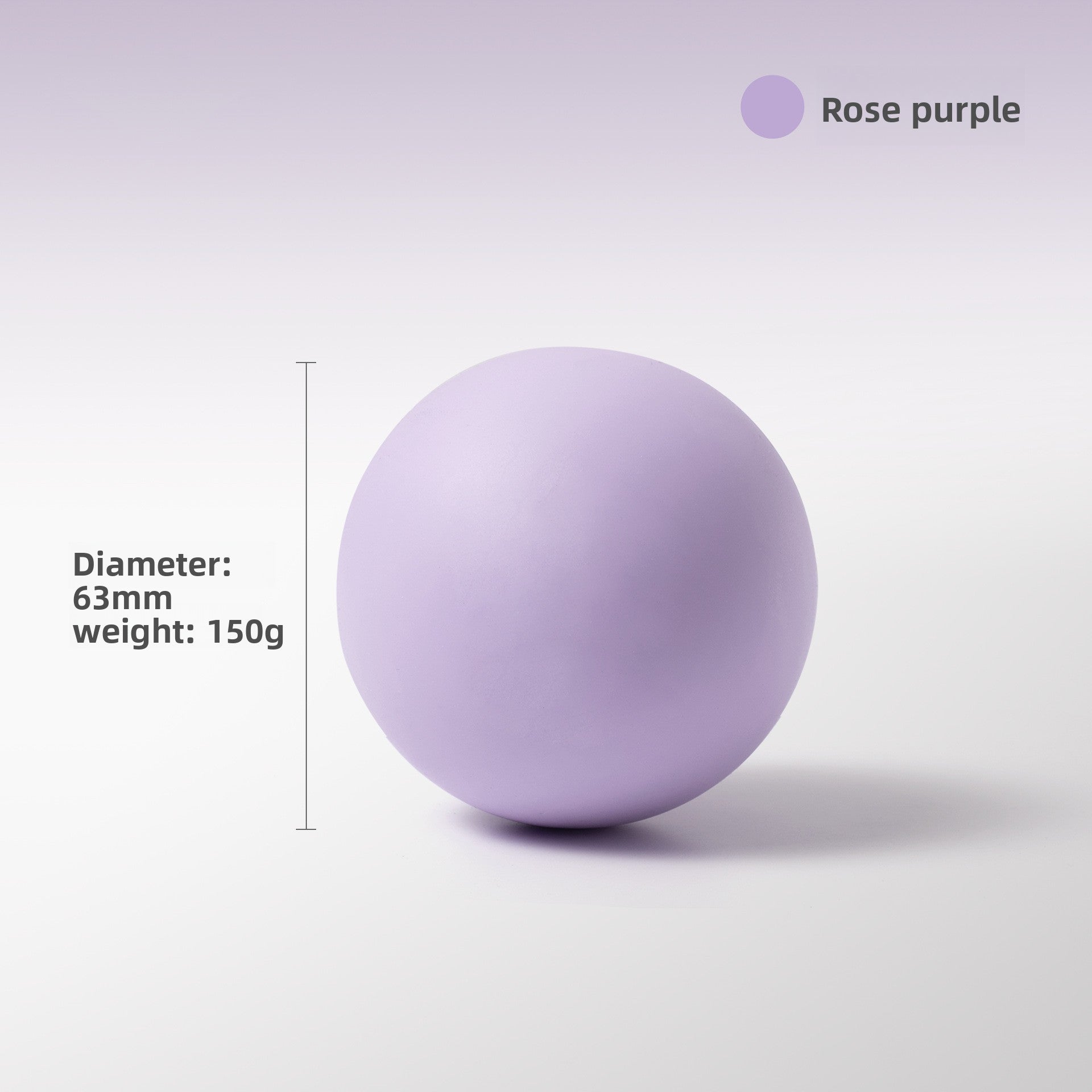 Silicone Massage Ball for Yoga and Fitness