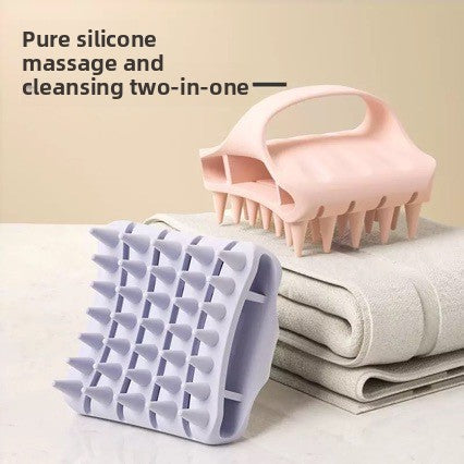 silicone massage comb