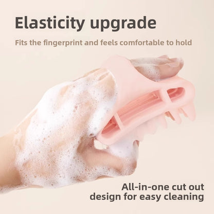 silicone massage comb