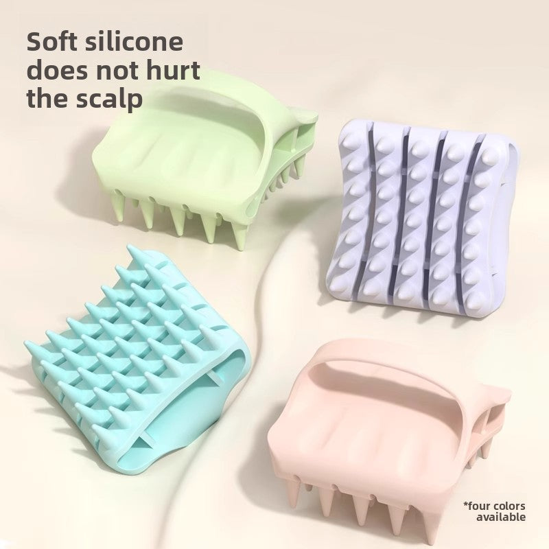 silicone massage comb
