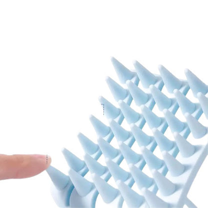 silicone massage comb