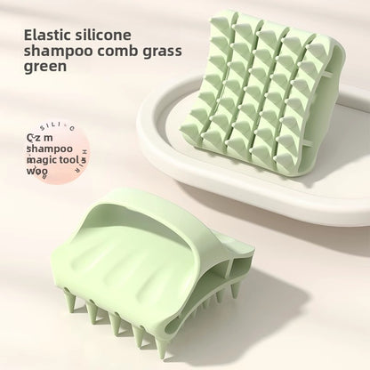 silicone massage comb