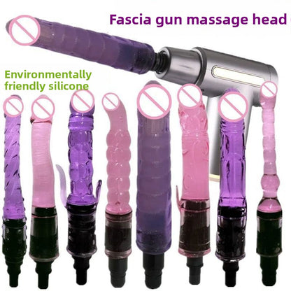Silicone Massage Gun Attachment Head