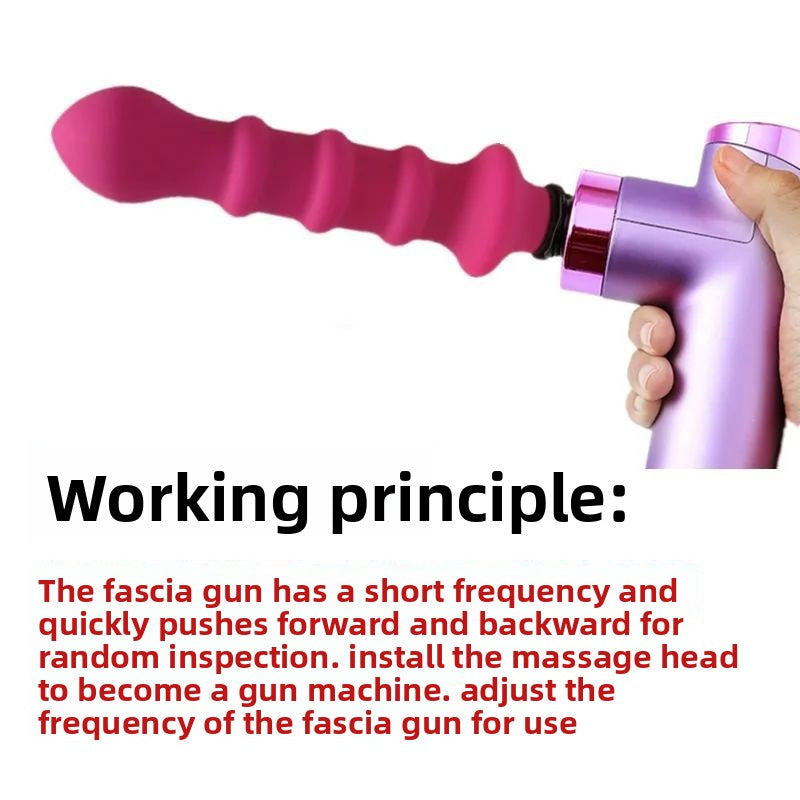 Silicone Massage Gun Attachment Head