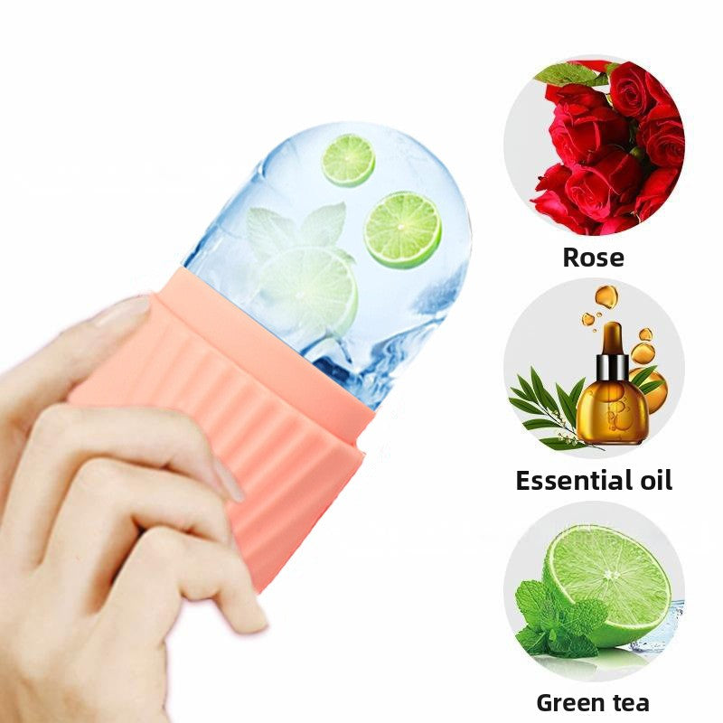 Silicone massage ice pack