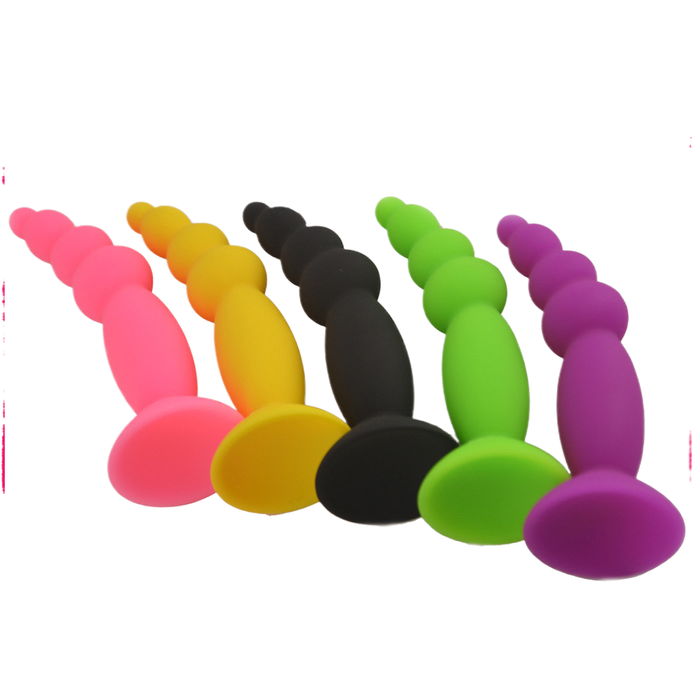 Silicone Masturbation Anal Plug Adult Toy