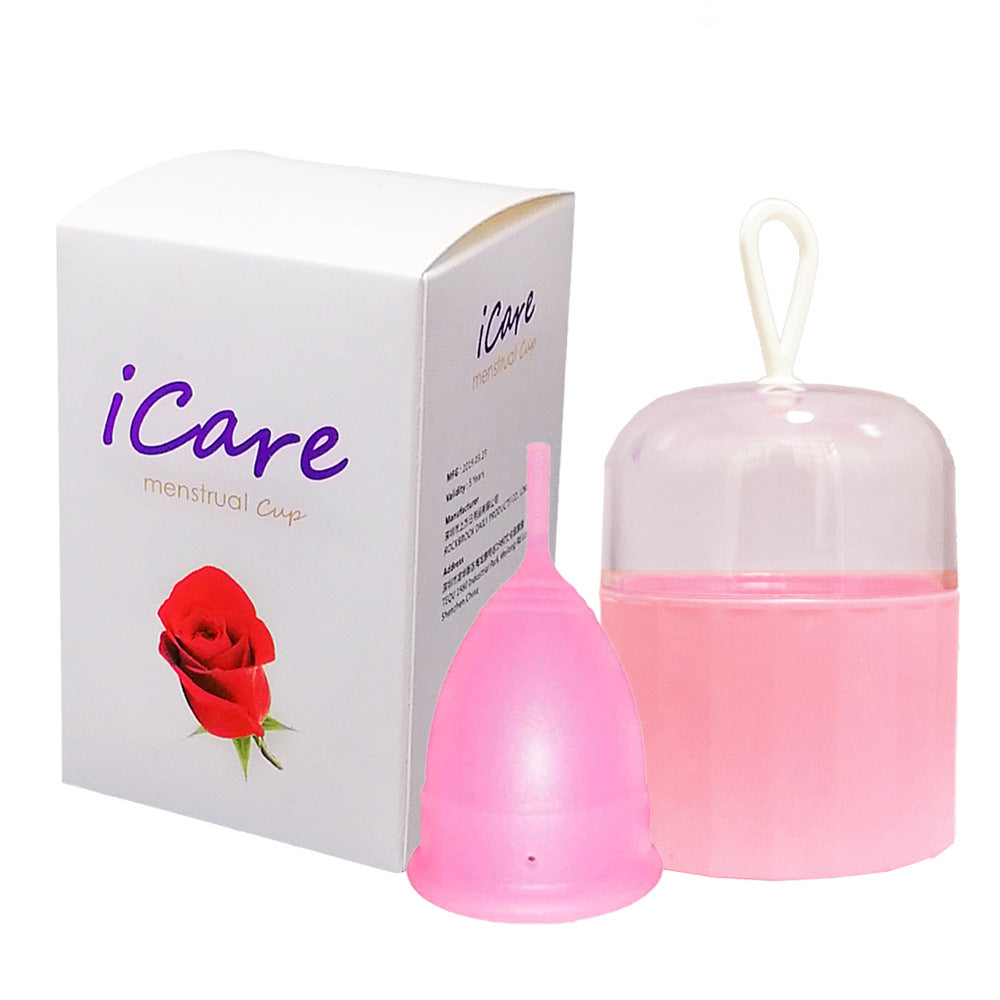 Silicone menstrual cup