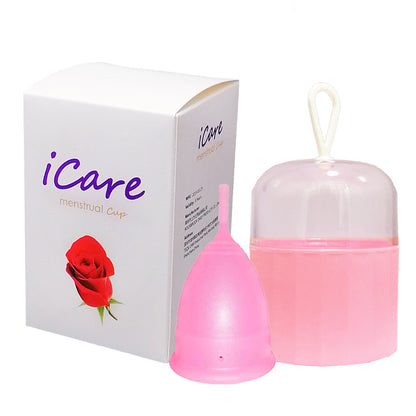 Silicone menstrual cup