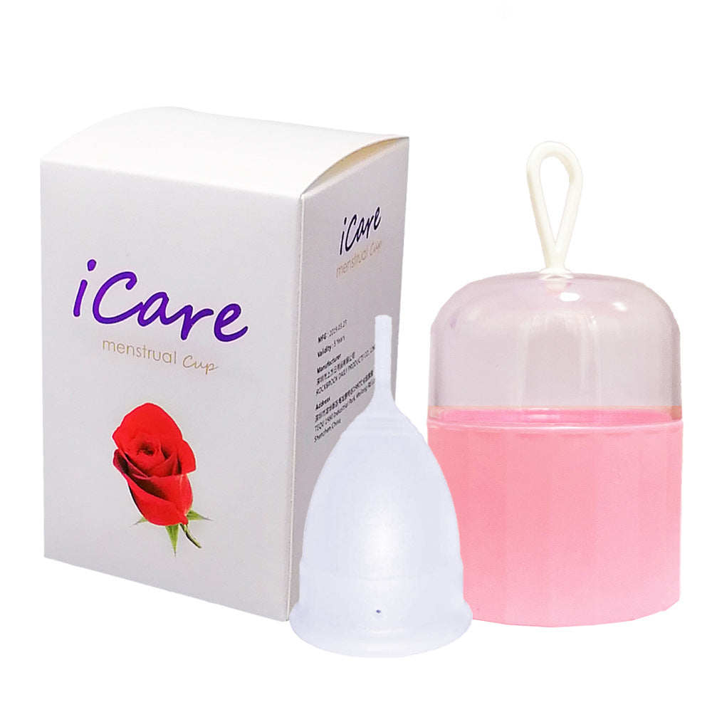 Silicone menstrual cup