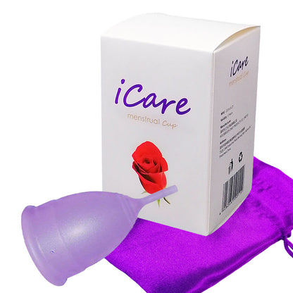 Silicone menstrual cup