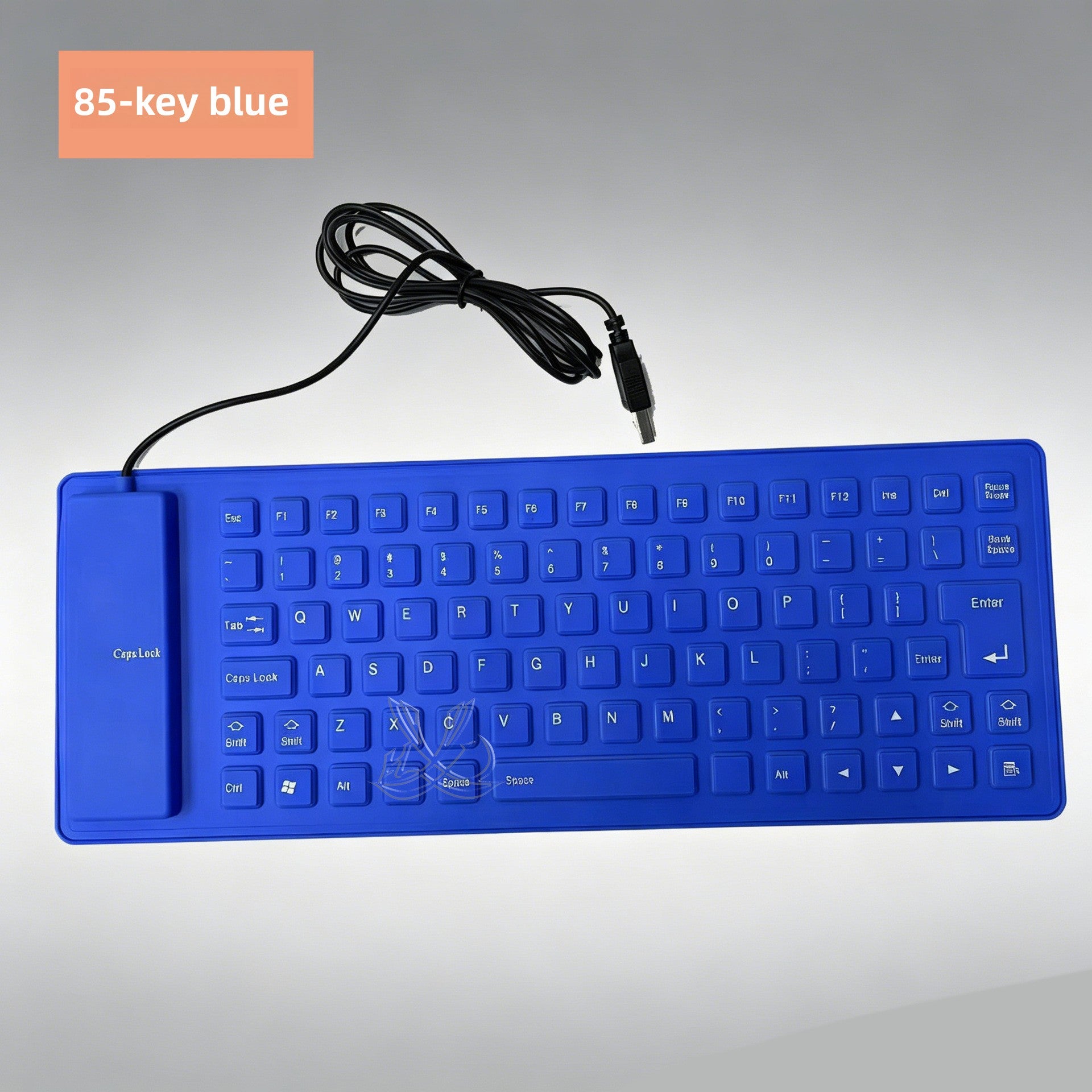 Silicone Mute Soft Keyboard USB Wired Folding