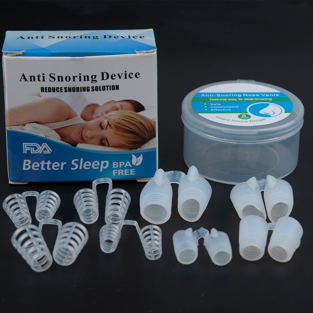 Silicone Nasal Stopper Anti Snoring Breathing Aid