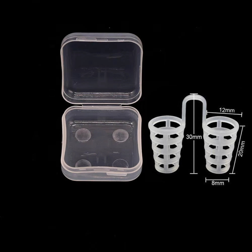 Silicone Nasal Stopper Anti Snoring Breathing Aid