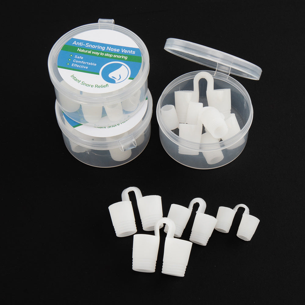 Silicone Nasal Stopper Anti Snoring Breathing Aid