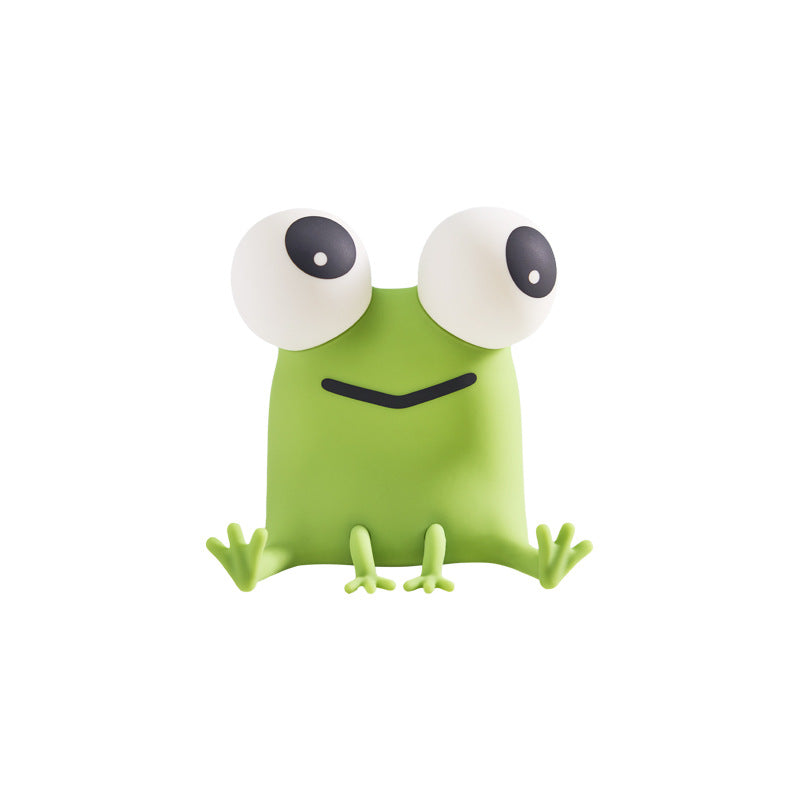 Silicone Night Light in the Shape of a Little Frog – New Tap-Activated Lamp