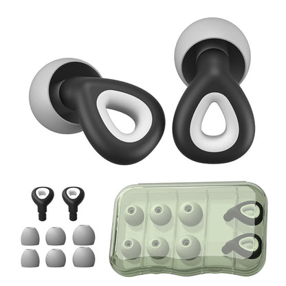 Silicone noise-canceling earplugs