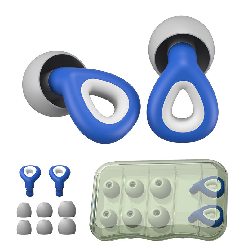 Silicone noise-canceling earplugs