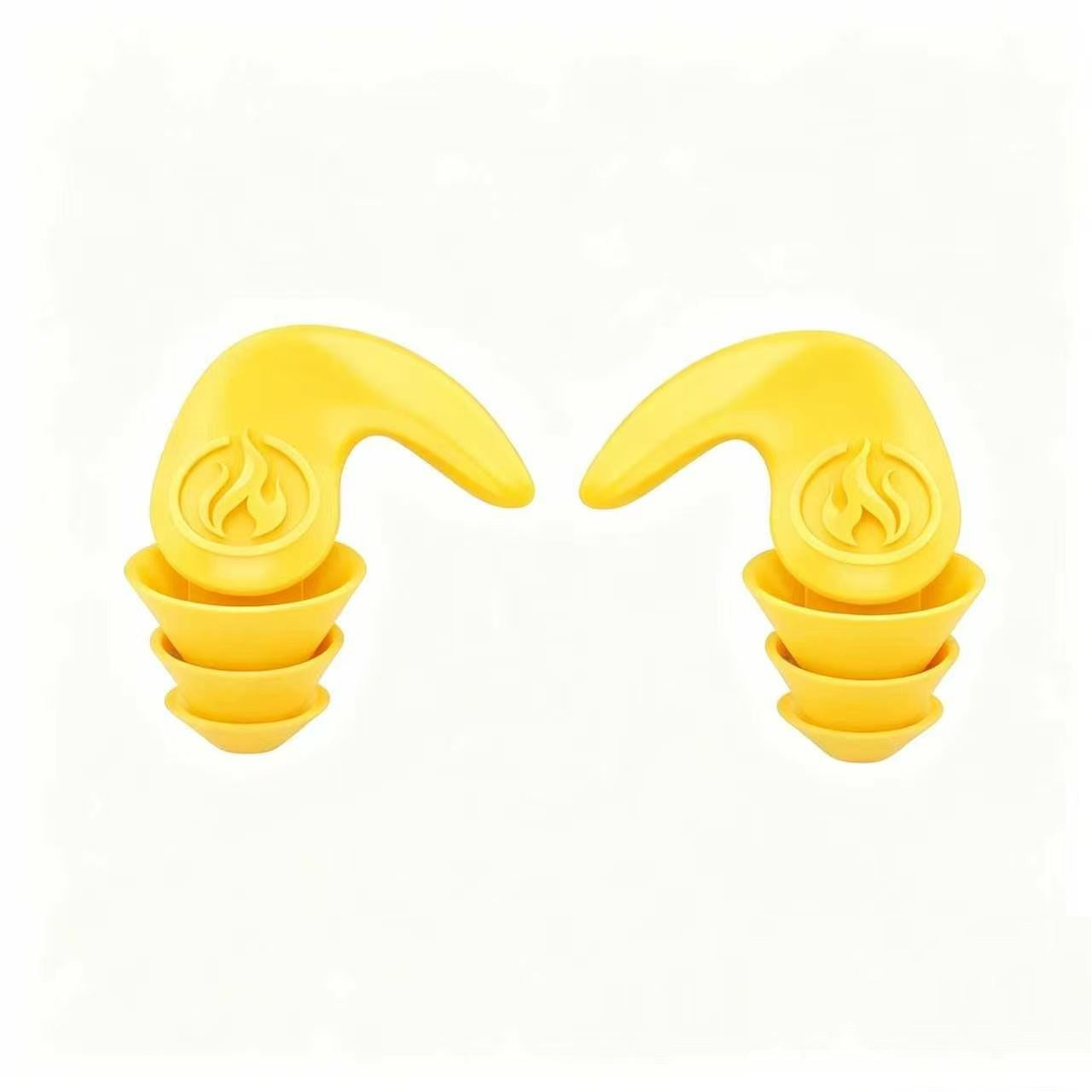 Silicone Noise Reduction Waterproof Earplugs