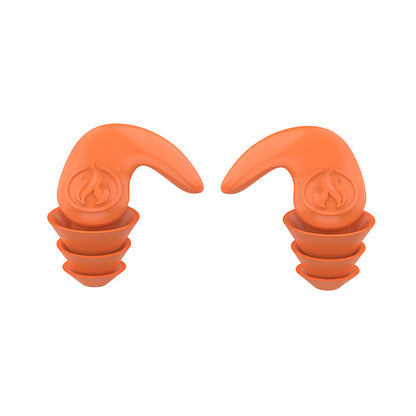 Silicone Noise Reduction Waterproof Earplugs