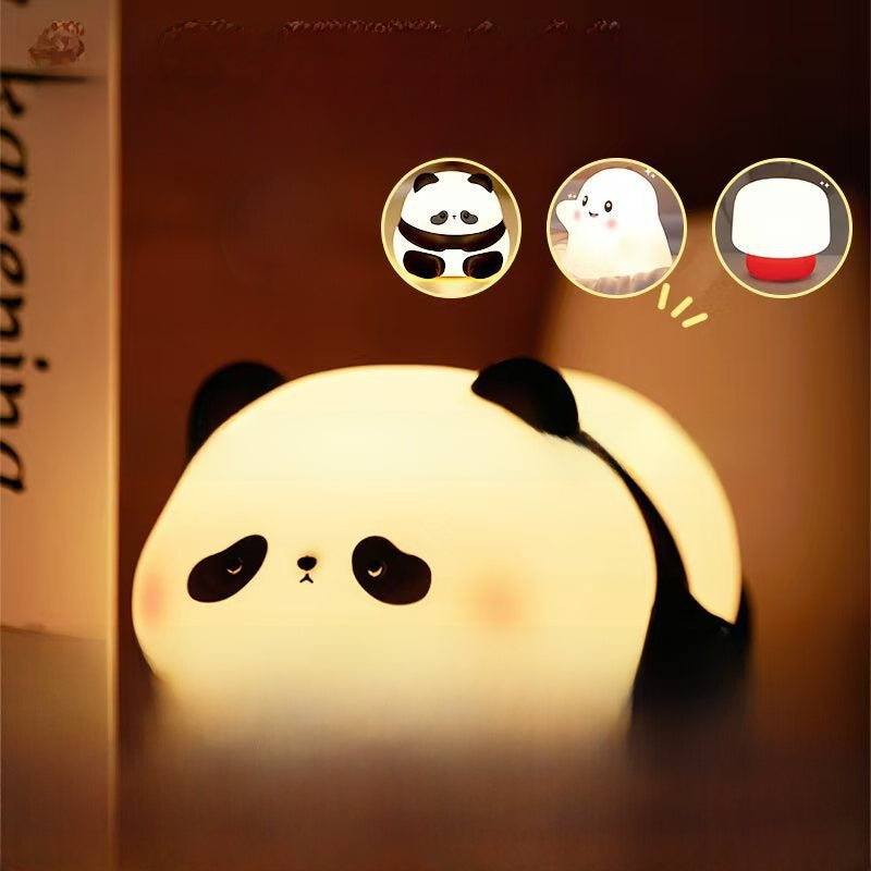 Silicone Pat Night Light with RGB Color Effects