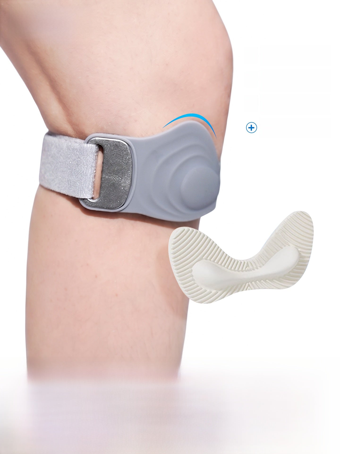 Silicone patella band
