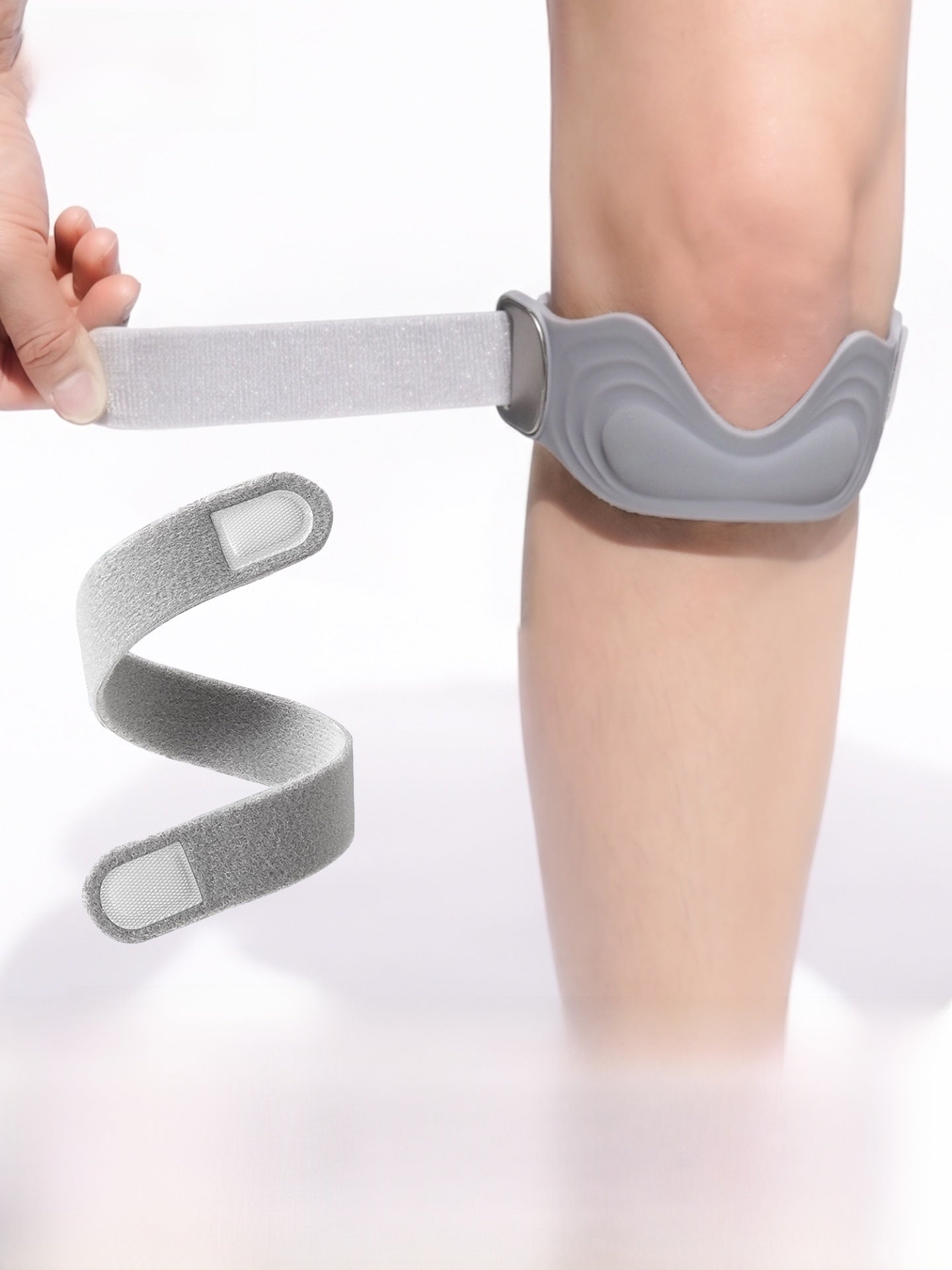 Silicone patella band
