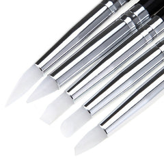 5 black rod silicone pen 3MM