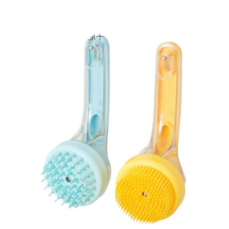 Silicone Pet Bath Massage Brush