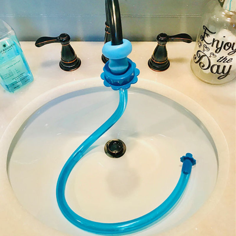 Silicone Pet Bath Rinser Hose