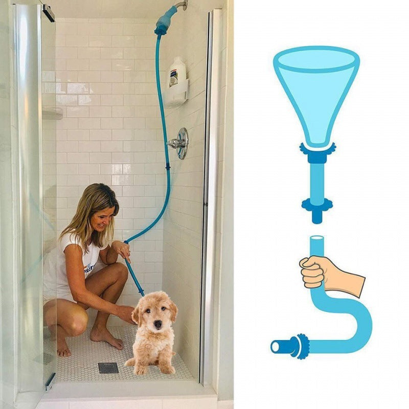 Silicone Pet Bath Rinser Hose