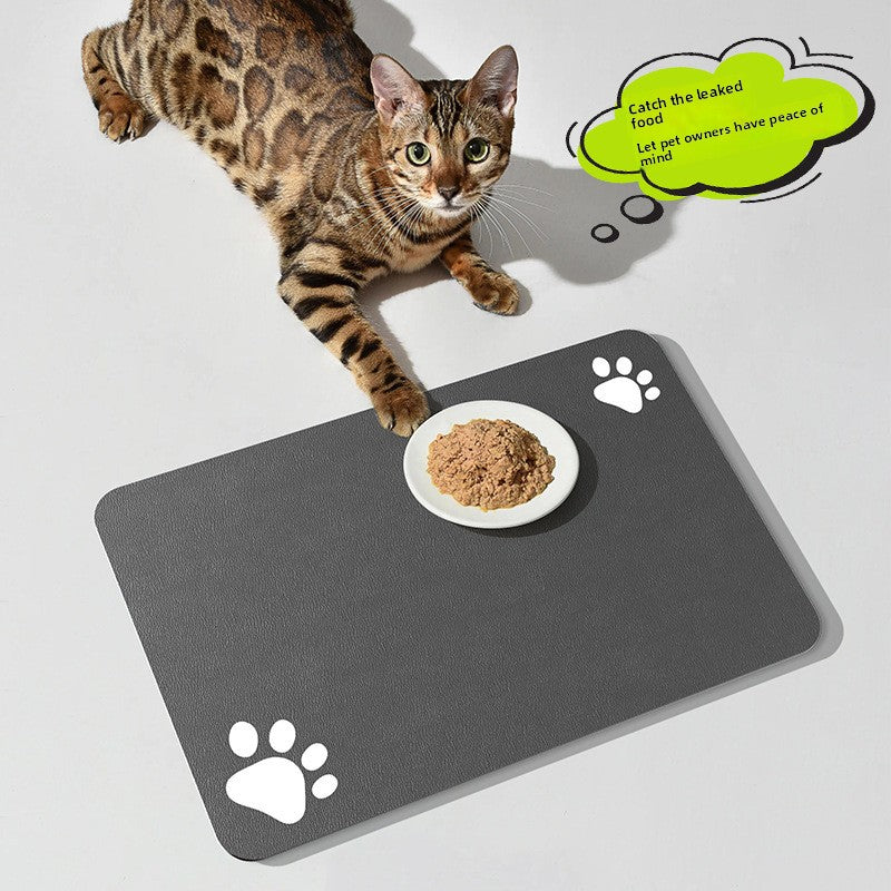 Silicone Pet Feeding Mat Non-slip Waterproof Placemat