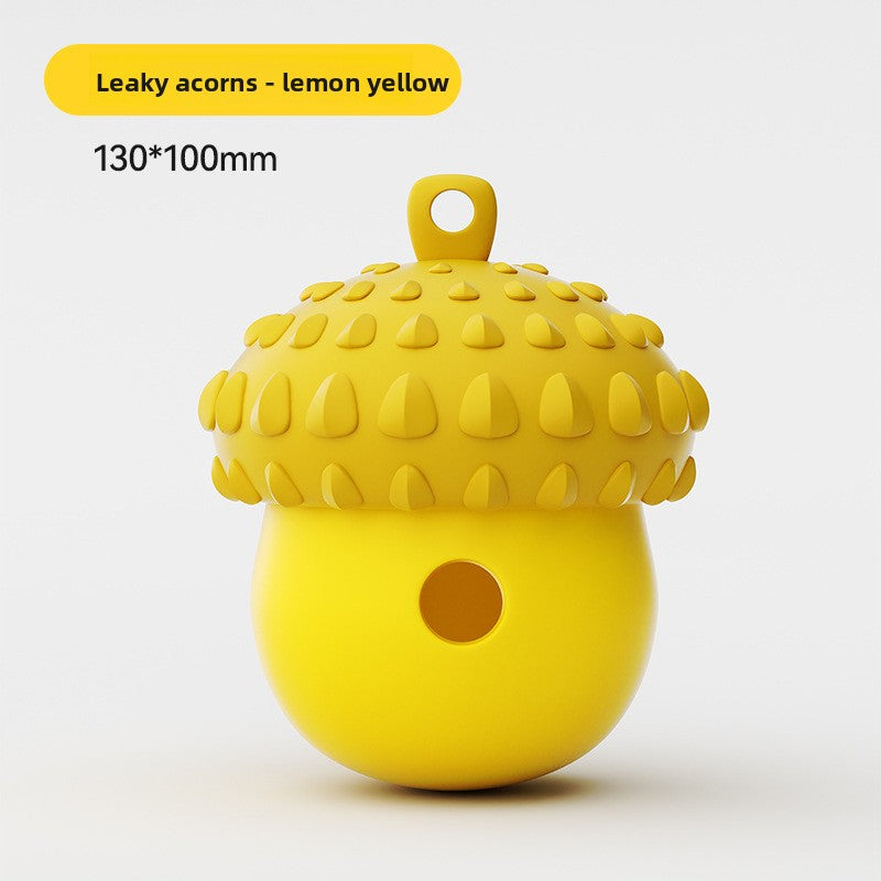 Silicone Pet Food Dispensing Chew Toy