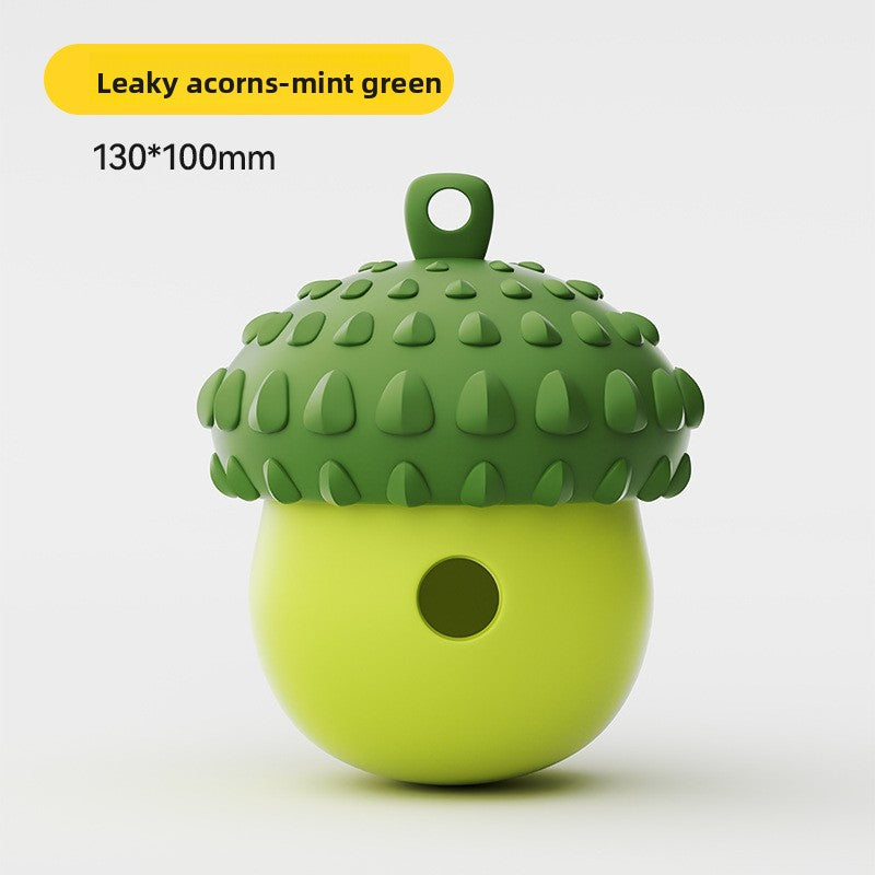 Silicone Pet Food Dispensing Chew Toy