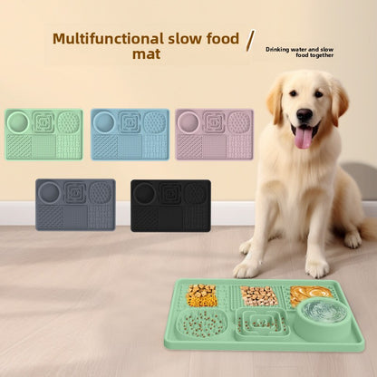 Silicone Pet Lick Mat Slow Feeder Placemat