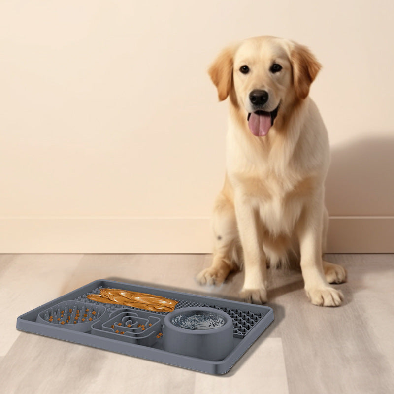 Silicone Pet Lick Mat Slow Feeder Placemat