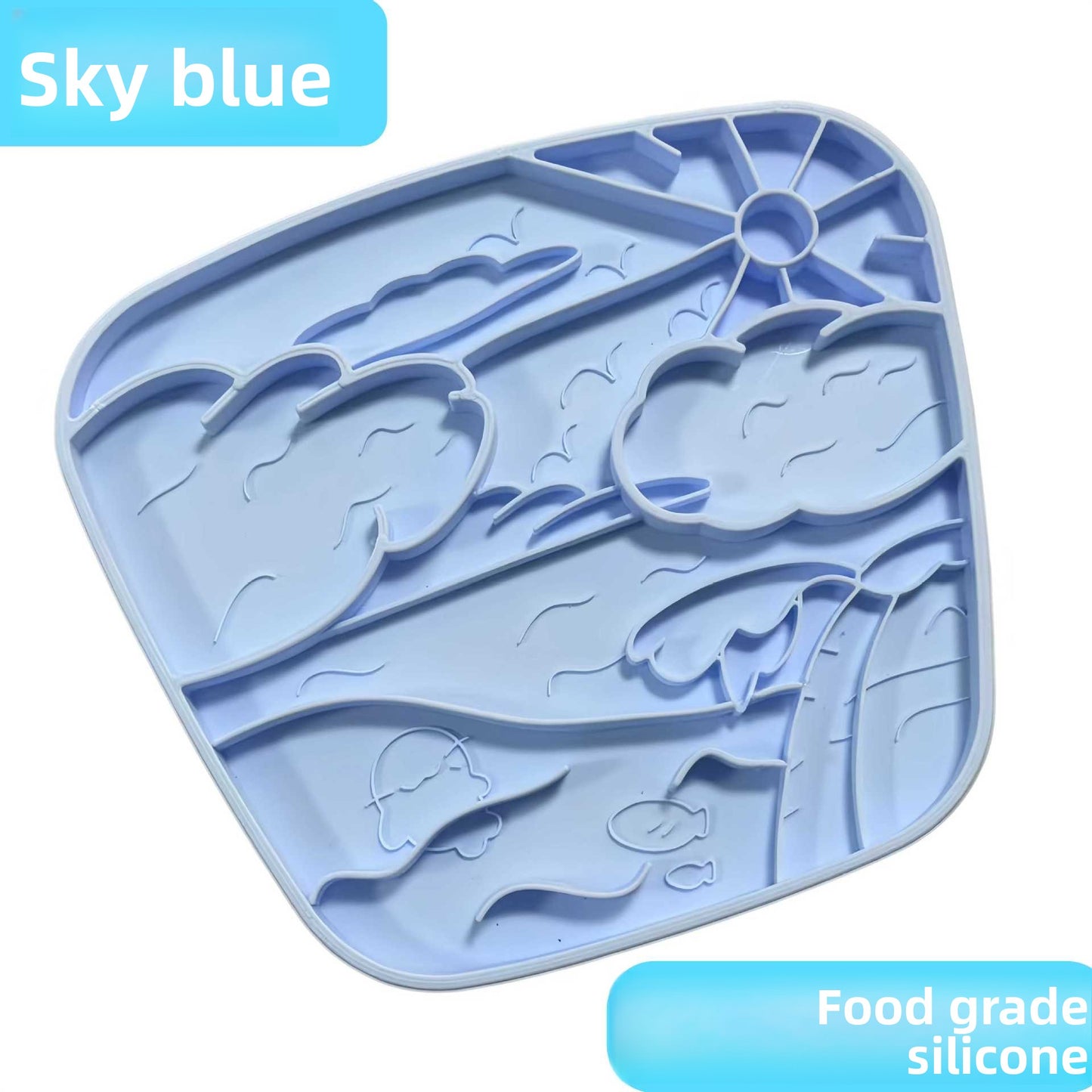 Silicone pet licking mat
