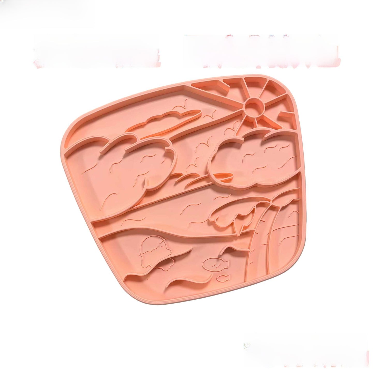 Silicone pet licking mat