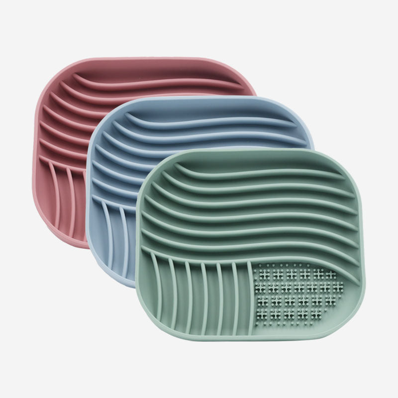 Silicone Pet Licking Mat with Suction Cup